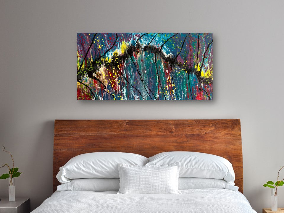 Energy Elevation - Abstract Canvas Print or Acrylic Print