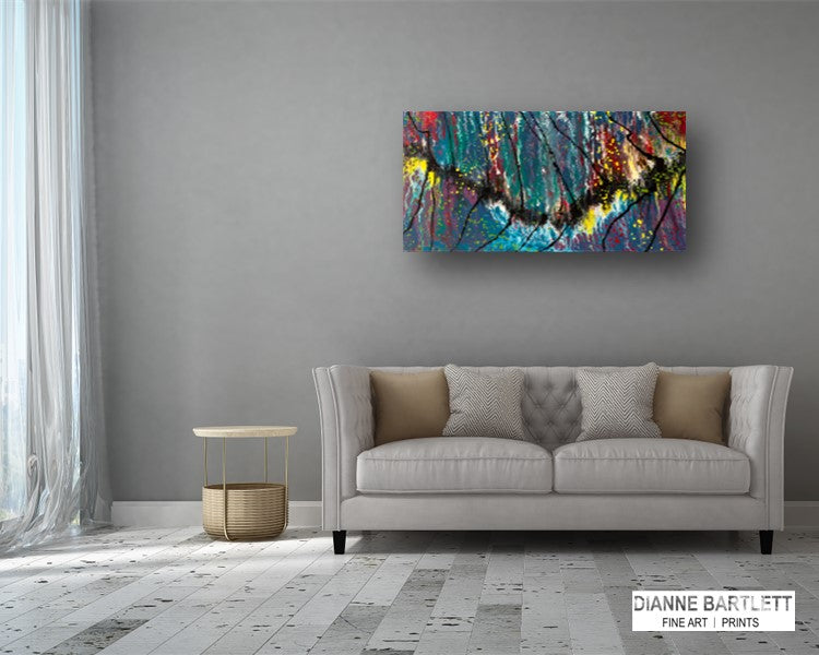 Energy Elevation - Abstract Canvas Print or Acrylic Print