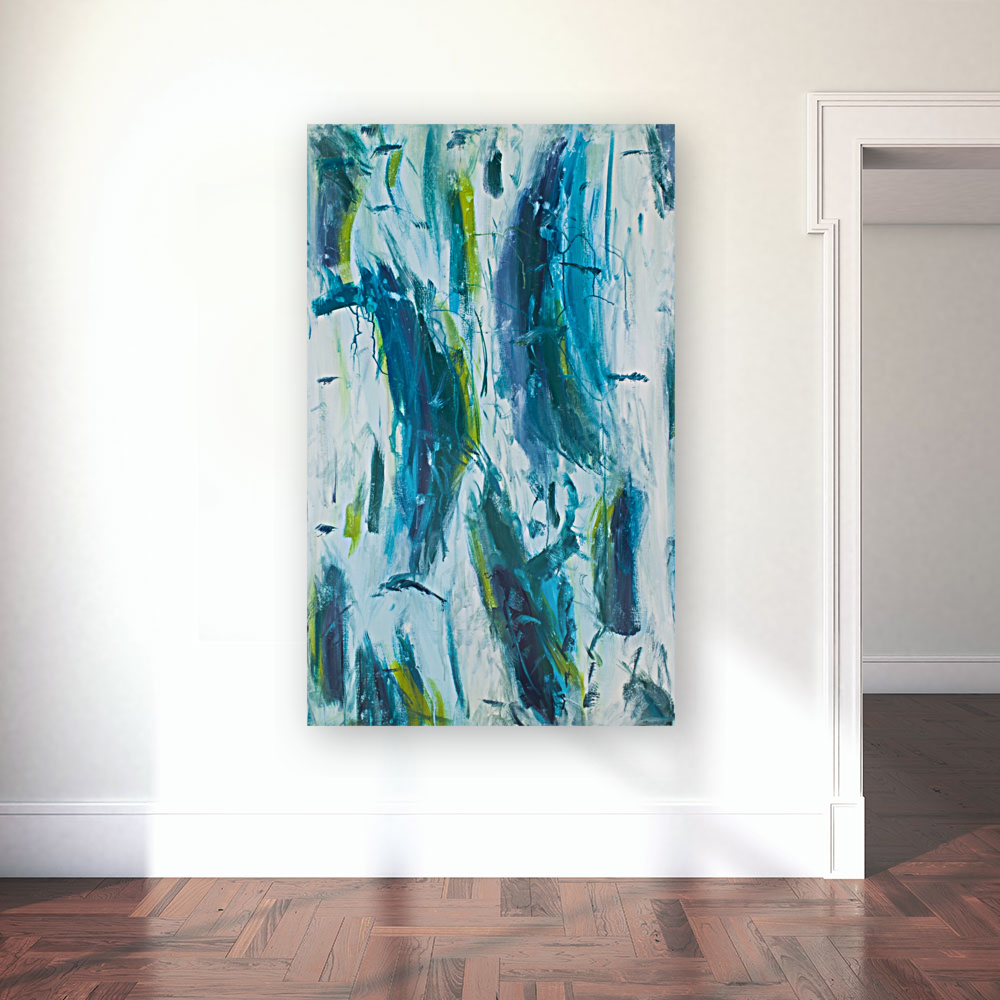 Fettered Intermission - Abstract Canvas Print or Acrylic Print