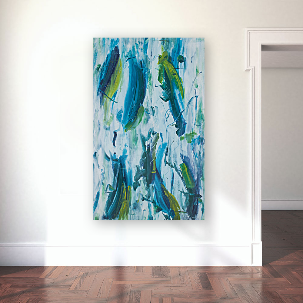 Fettered Transmutation - Abstract Canvas Print or Acrylic Print