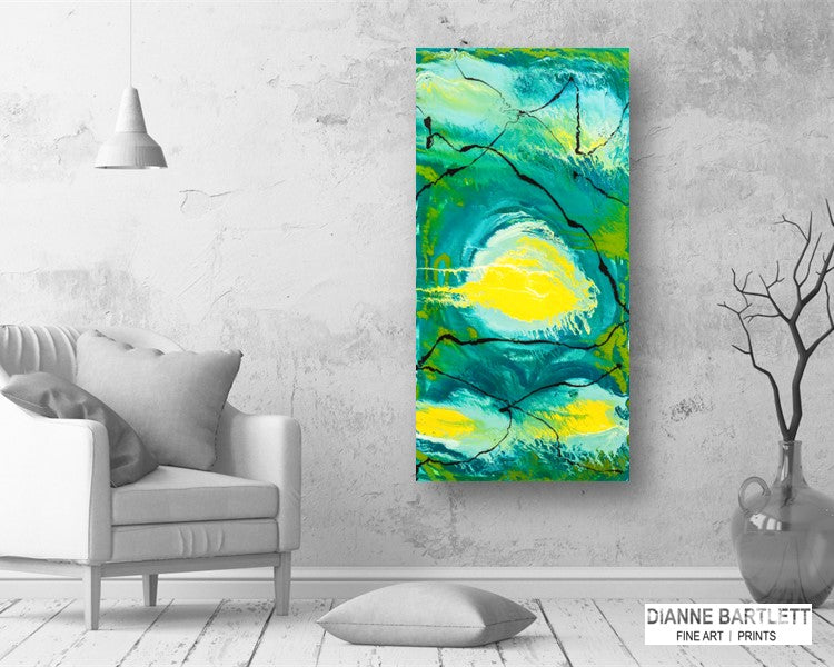 Floated Order - Abstract Canvas Print or Acrylic Print