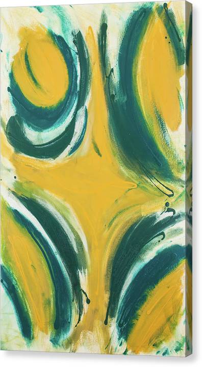 Foppishly Costumed - Original Abstract Painting in Austin Texas 30" x 48"