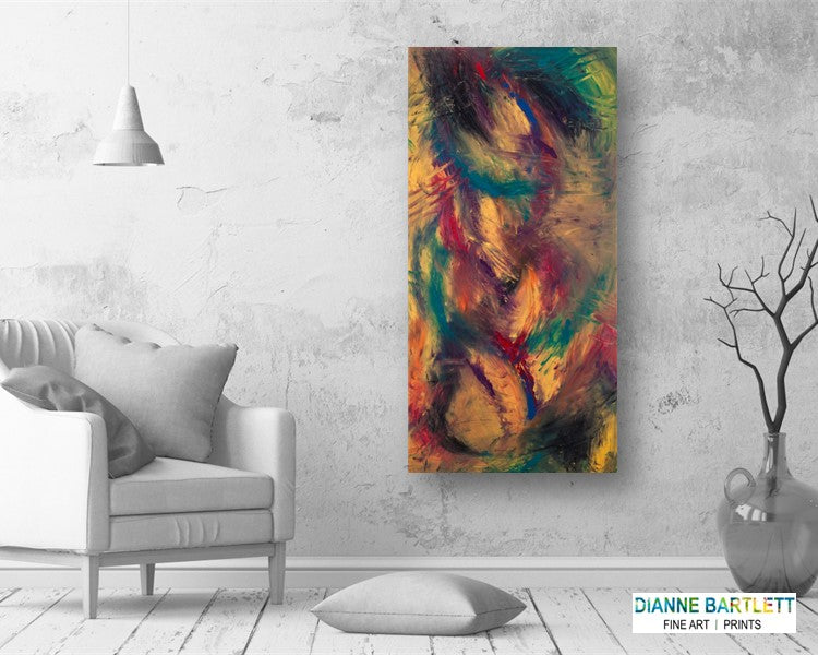 Frantic Fascinations - Abstract Canvas Print or Acrylic Print