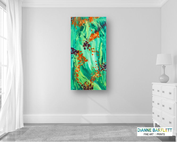 Genuine Mention - Abstract Canvas Print or Acrylic Print