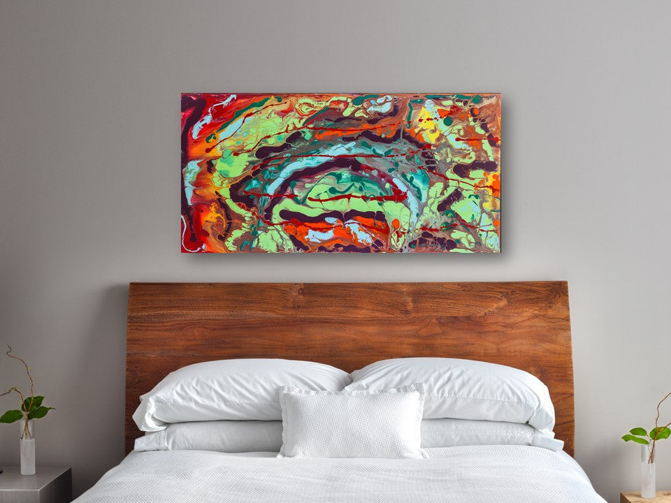Hippy Dream - Abstract Canvas Print or Acrylic Print