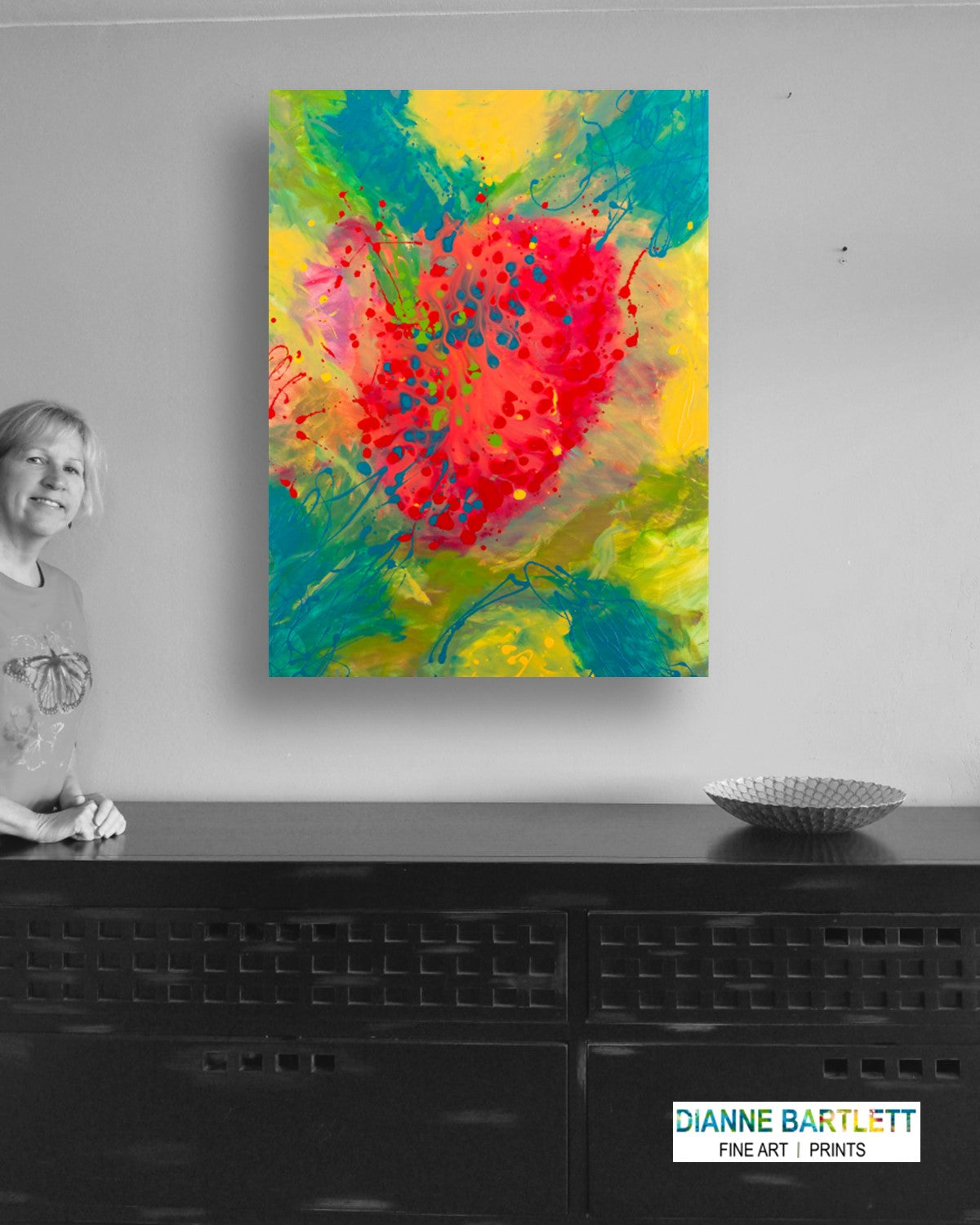 Homeless Heart - Abstract Canvas Print or Acrylic Print