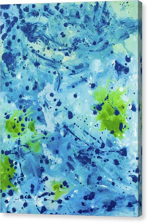 Mixed Messages - Original Abstract Painting in Austin Texas 30" x 40"