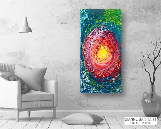 Spin Cycle - Abstract Canvas Print or Acrylic Print