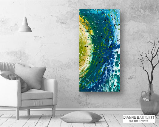 Time Suck - Abstract Canvas Print or Acrylic Print