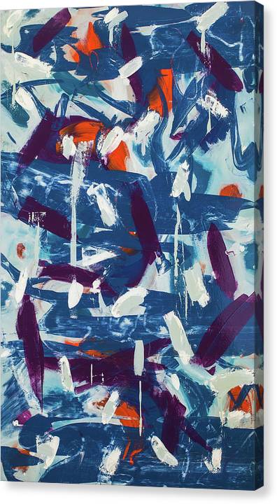 Unimpeachably Cumbersome - Original Abstract Painting in Austin Texas 30" x 48"