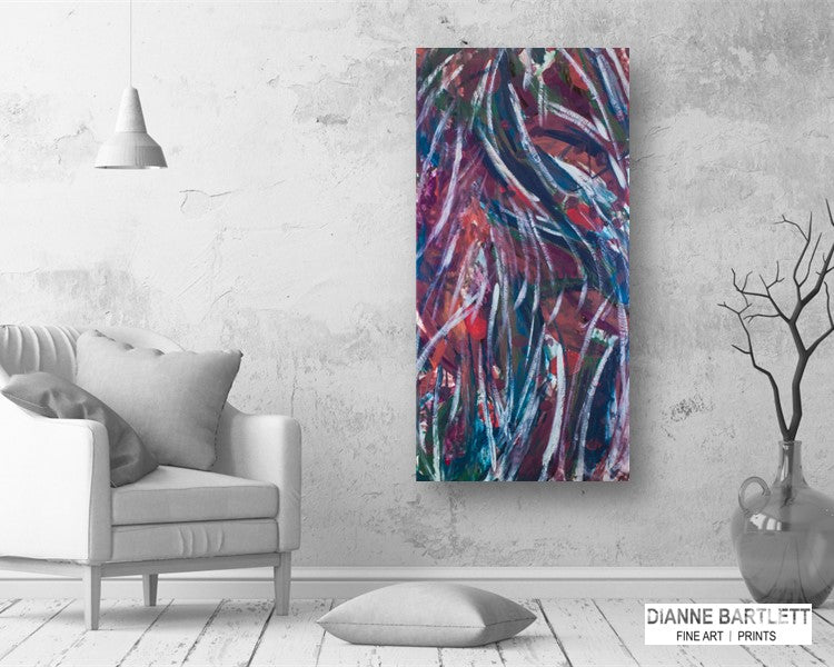 Untold Undergrowth - Abstract Canvas Print or Acrylic Print