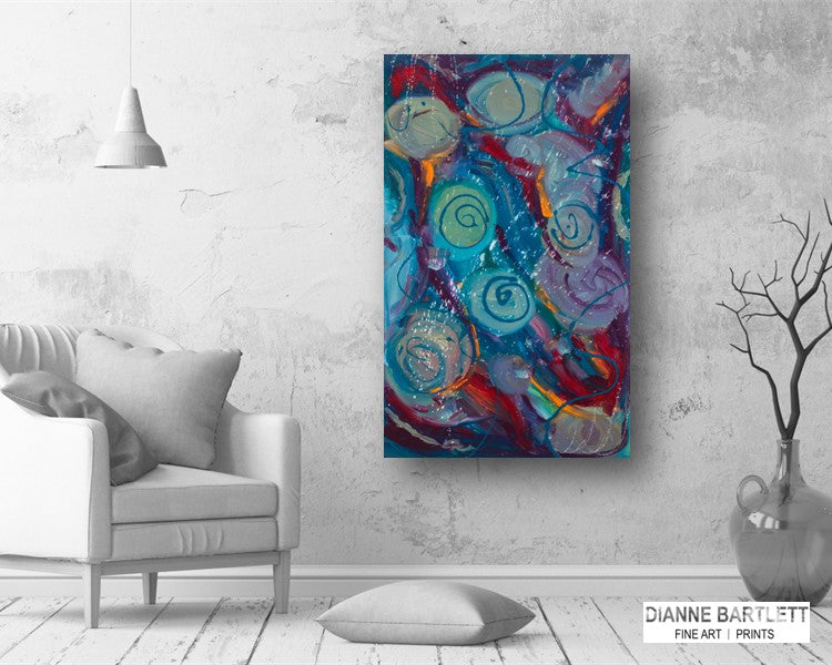 Whirlpool Wonder - Abstract Canvas Print or Acrylic Print