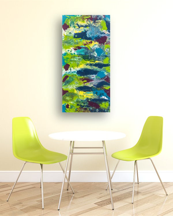 Worlds Apart - Abstract Canvas Print or Acrylic Print